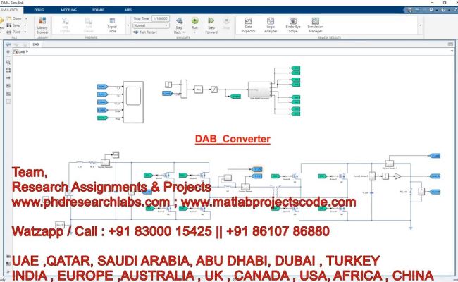 DAB Converter With PI Control _ DAB _ MATLAB _ SIMULINK DAB Converter ...